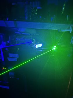 CUSTOM BUILT HIGH-POWERED LASERS BLUE/GREEN/RED