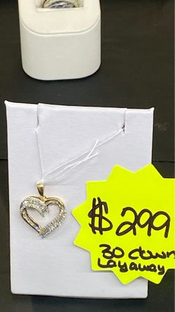 299 14kt charm with diamonds 💎 $299 or layaway for 30