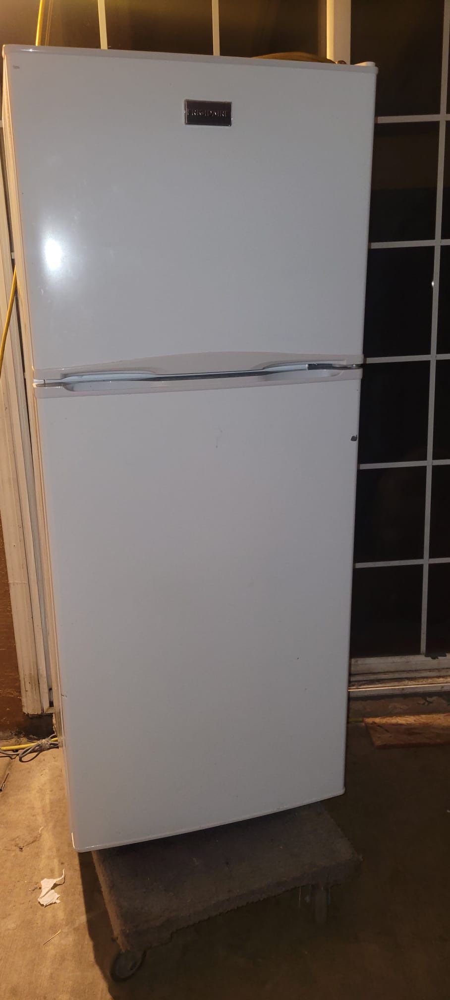 small Frigidaire white Refrigerator 