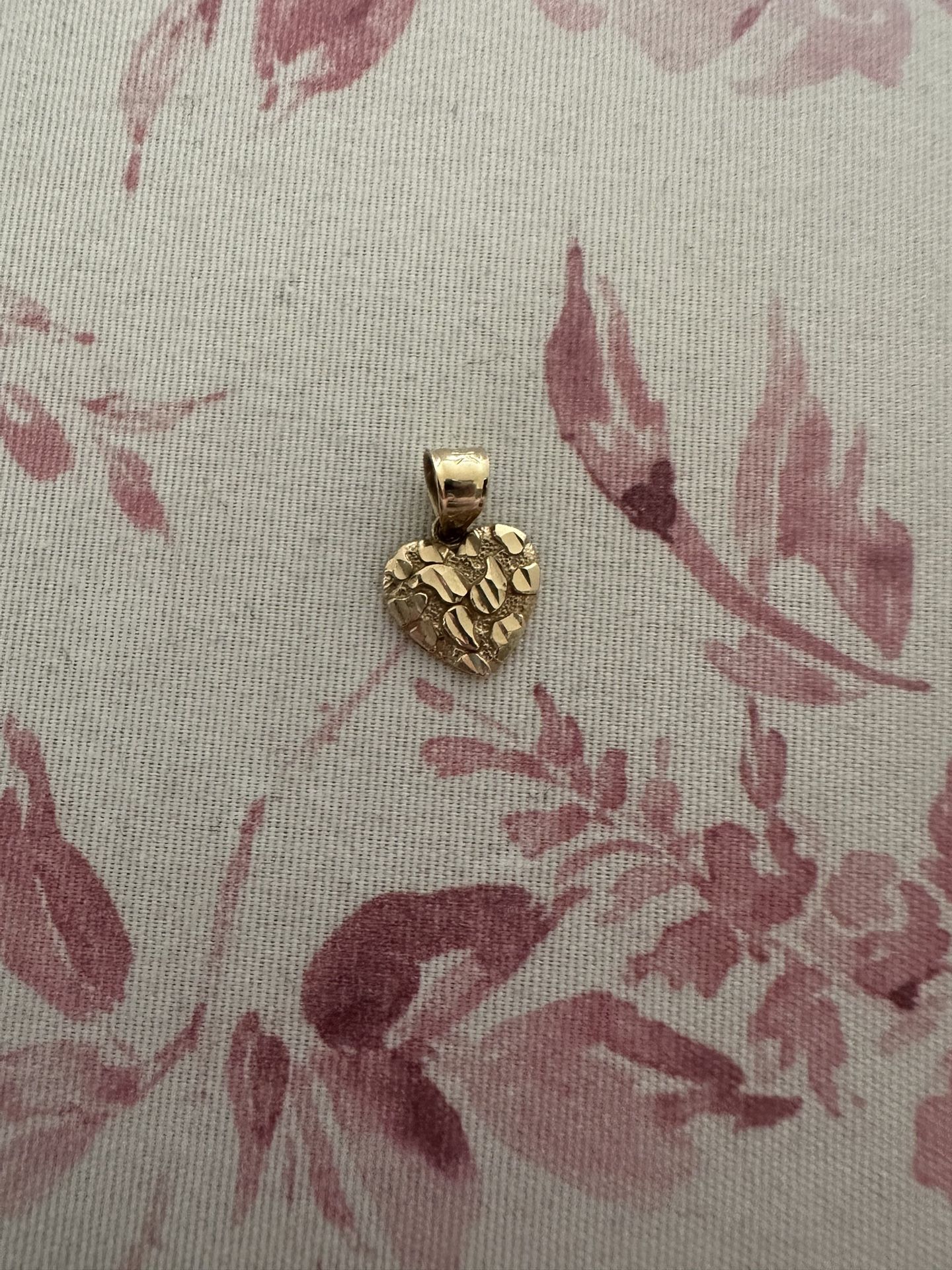10 K Pendant Heart