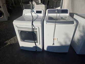 Lg Washer And Dryer Set Electric Topload
