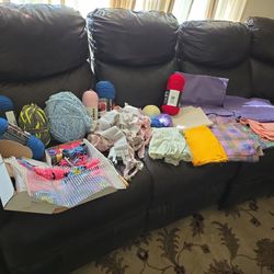 all this $15.yarn,fabric,craft,tools,