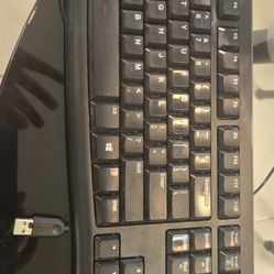 Logitech Computer Keyboard With USB Connection 