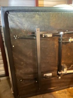 A Quen iron control bed base.