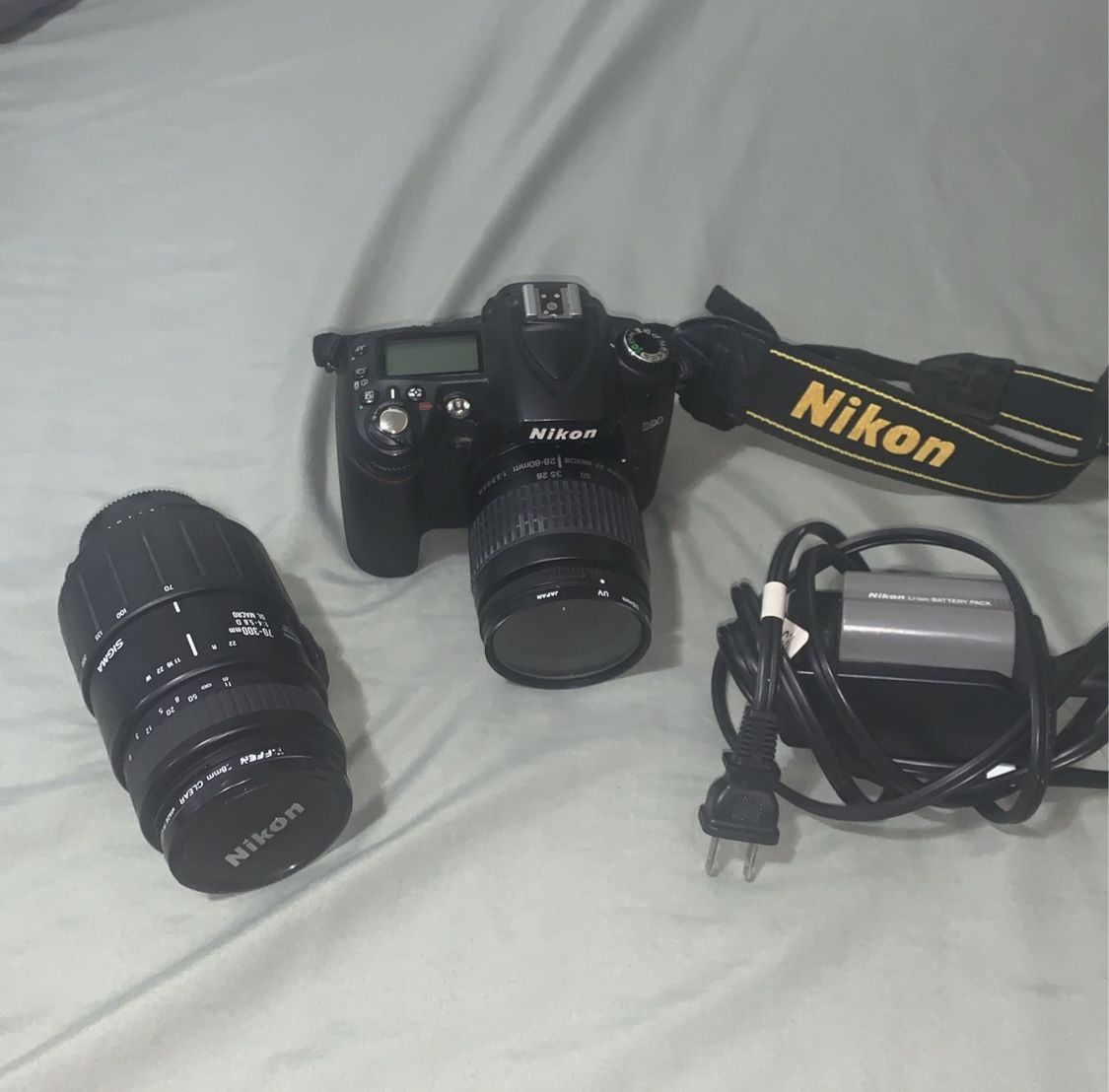 Nikon D90/ 28-80mm Lens /70-300mm Lens