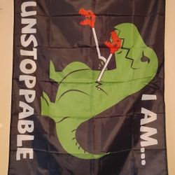 Dino Banner 3 x 5 Ft NEW 