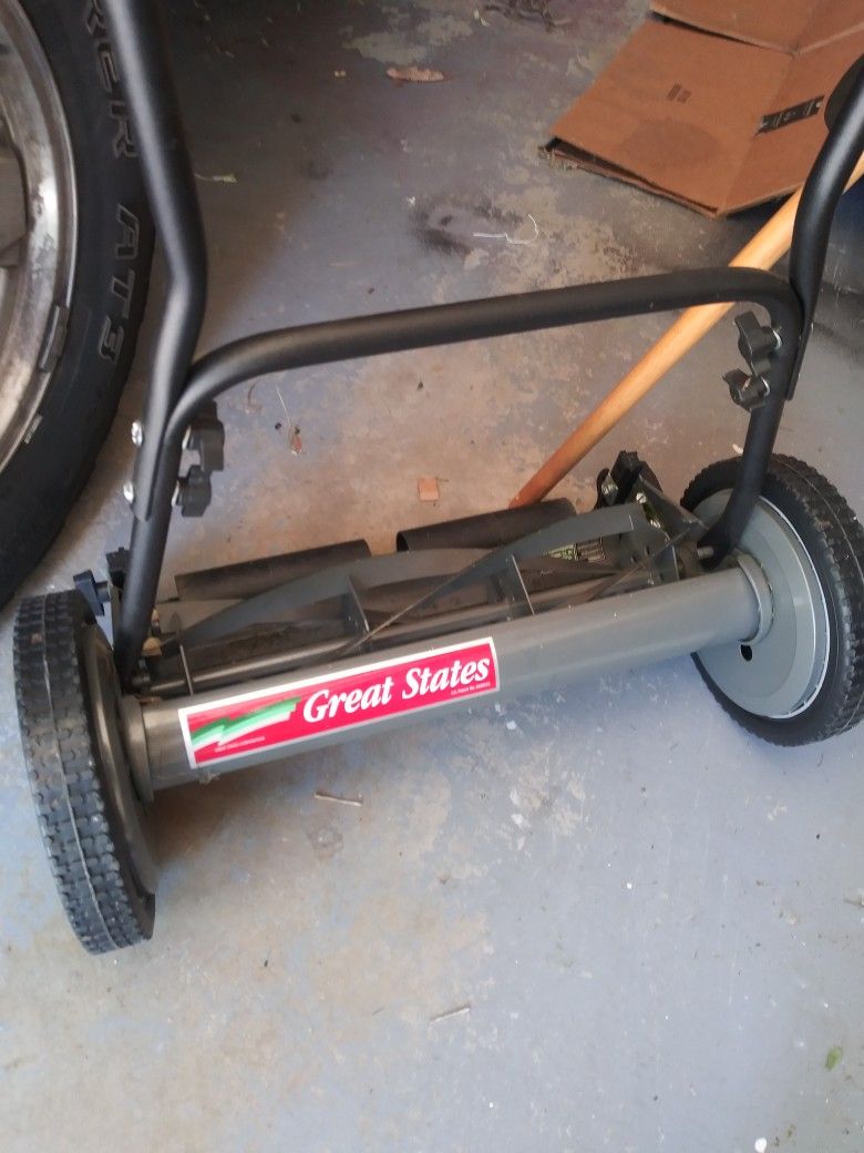 Push Lawn Mower, Easy Too.push!