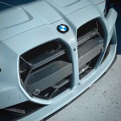 Dry Carbon Fiber CSL Style Front Grille (21+) BMW M3 G80 / M4 G82 / G83 | Gloss Finish