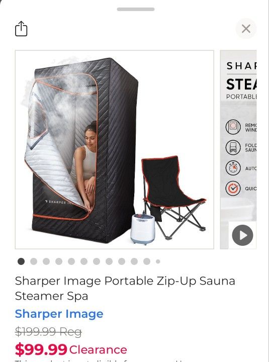 Steamer Sauna Portable