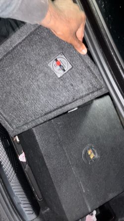 2 different brand speakers