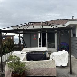 10  X 12 Aluminum Gazebo Bronze