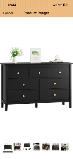 7 Drawers wooden Dresser