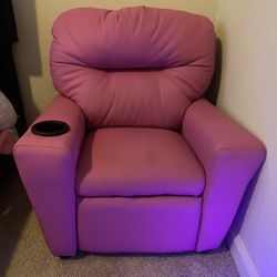 Pink Kids Couch 