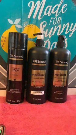 1-Shamppo 1-Conditioner 28oz 1-hairspray all for $15