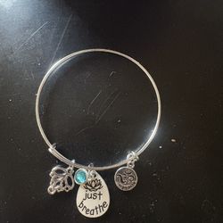 Just Breath Charm Bracelet 