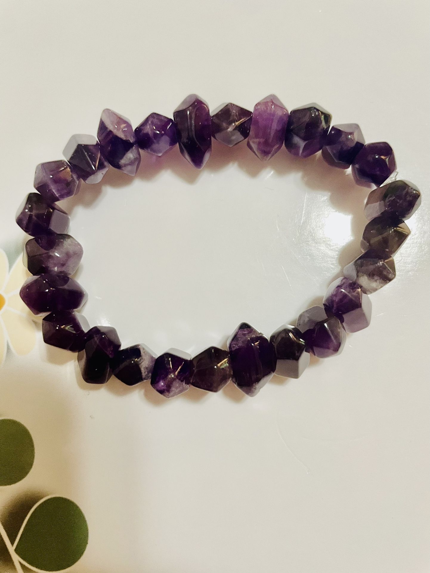 Natural Amethyst Bracelet
