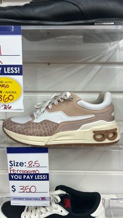 Salvatore Ferragamo Low-Top Sneakers Size 8.5