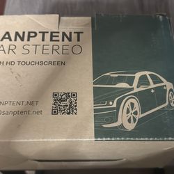 SANPTENT 7660 2-Din Car Stereo Radio, Apple Carplay/Android Auto 7 inch back camera 