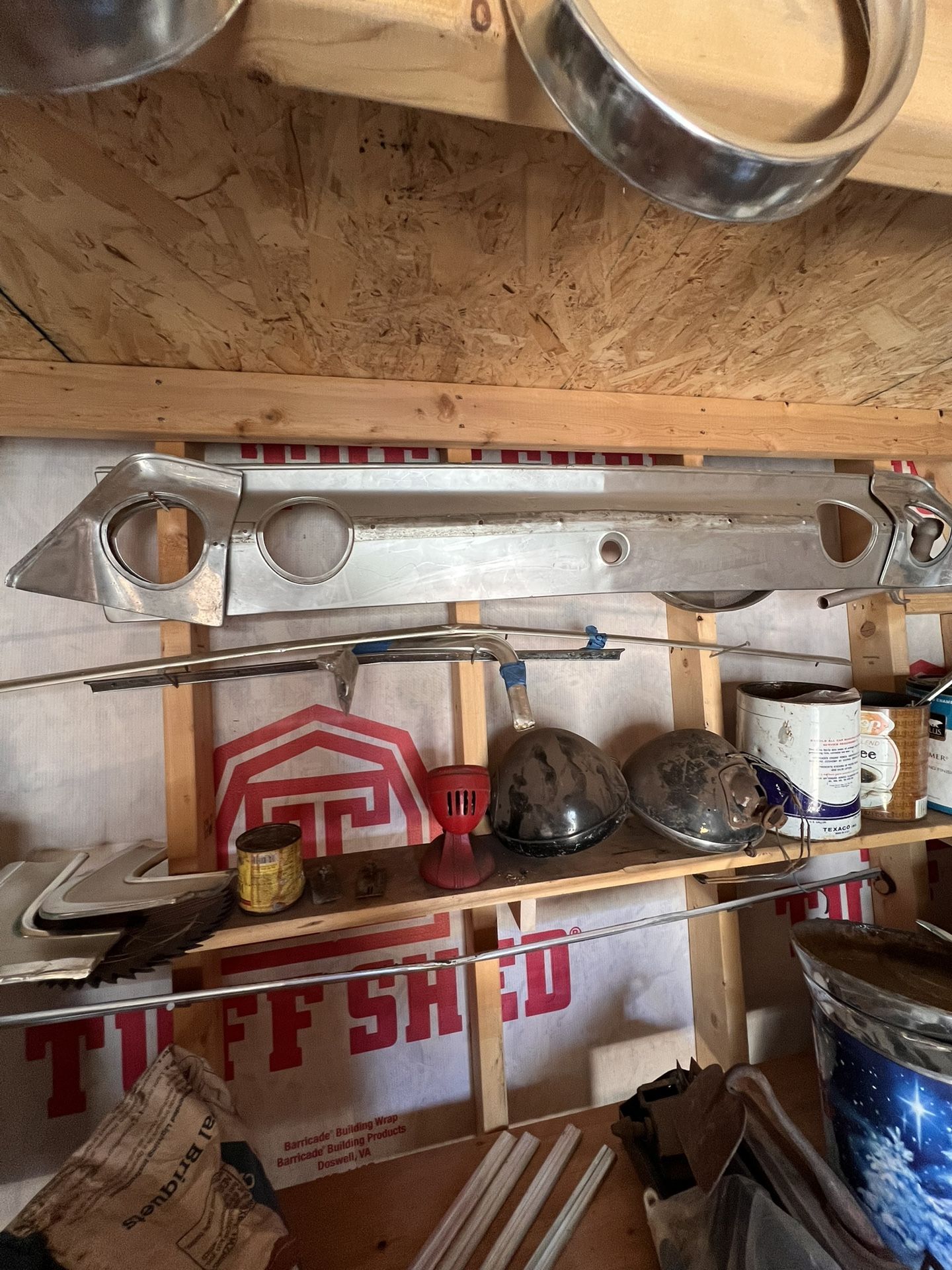 1962 Impala Trunk Moldings