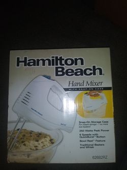Hand mixer