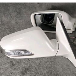 JDM Honda Accord Inspire CP1 CP3 WHITE Power Folding Side Mirrors LX 2009-2012