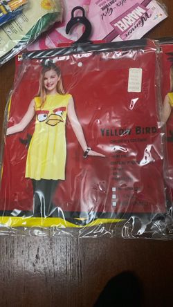 Yellow Bird From Angry Birds Halloween Costume 