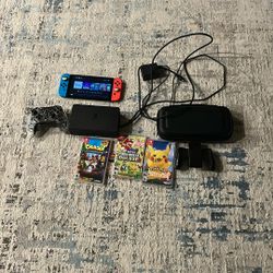 Nintendo Switch Oled With Games 
