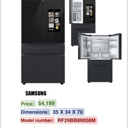Samsung Screen Refrigerator 