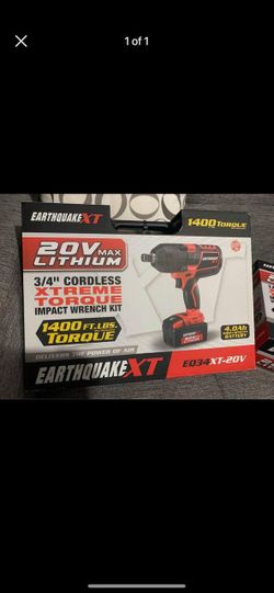 20 V Max Lithium 3/4 Cordless 