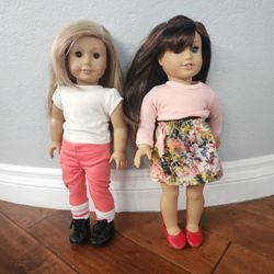 American Girl Dolls- Isabella and Grace