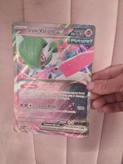 Iron Valiant ex Pokémon Card SVP 068
