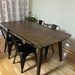 Solid Wood Modern Table