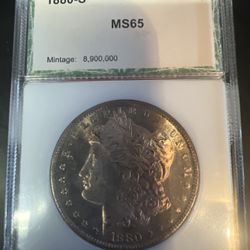 1880‑S Morgan Dollar 