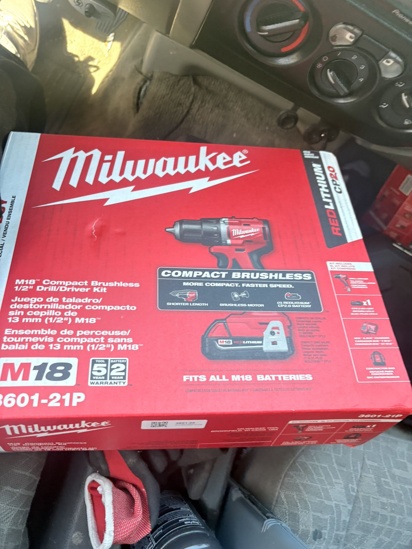 Milwaukee Drill Battery And Charger 