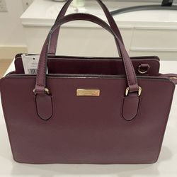 Kate Spade Laurel Way Reese Satchel, plum