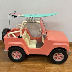 Our Generation Off-Roader 4 x 4 Doll Jeep with Electronics- Sounds & Lights