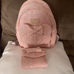 Disney Pink backpack Bundle!