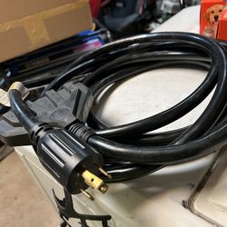 20’ 10 Gauge 30 Amp Generator Cord 