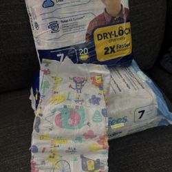 Diapers Size 7 