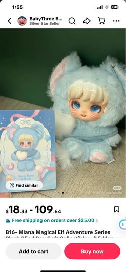Miana Fairy Adventure plush doll
