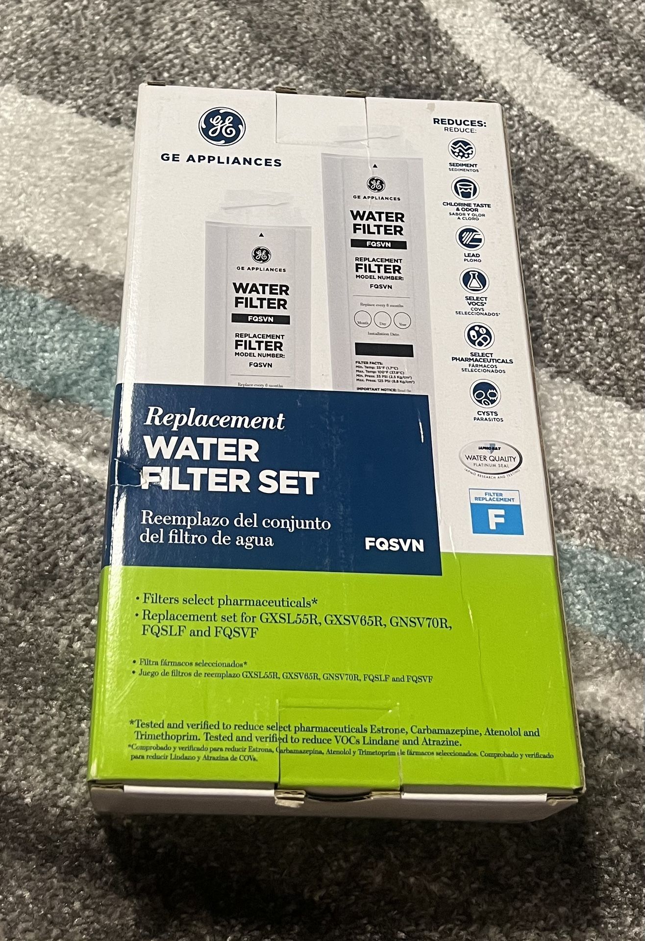 GE Replacement Water Filter FQSVN