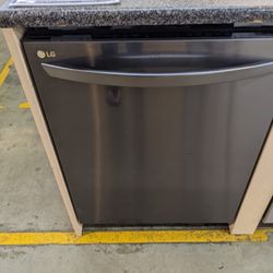 LG 24" Black Stainless Steel Dishwasher 