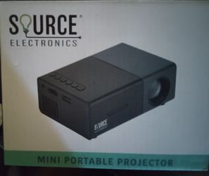 Portable Projector With Remote