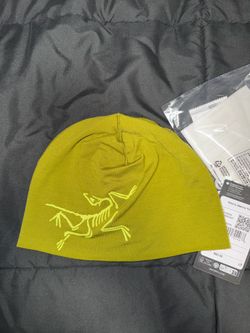 Arcteryx Satoro Merino Toque Olive Moss / Euphoria