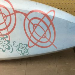 Astro Rock Wind Surfboard Multi-colored (Shows Signs Of Wear)