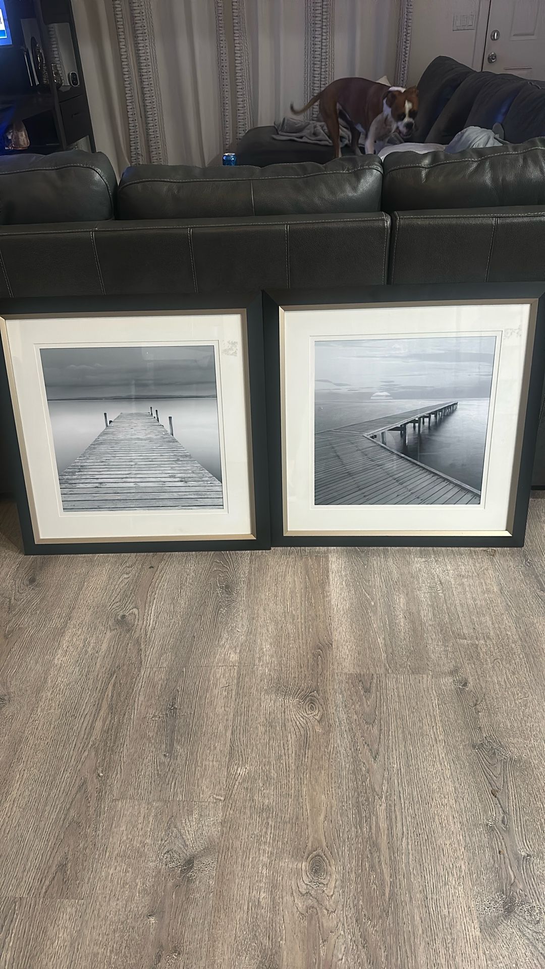Modern  Painting Very Nice. Both 35 Dollars Or Better Offer 