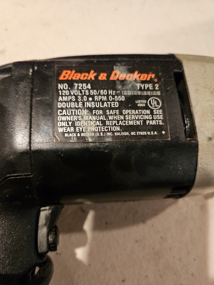 Black & Decker Corded Drill for Sale in Hesperia, CA - OfferUp