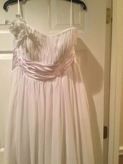 White Wedding Dress $150