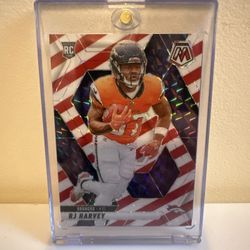 Rj Harvey Red White Blue Rookie In Mag