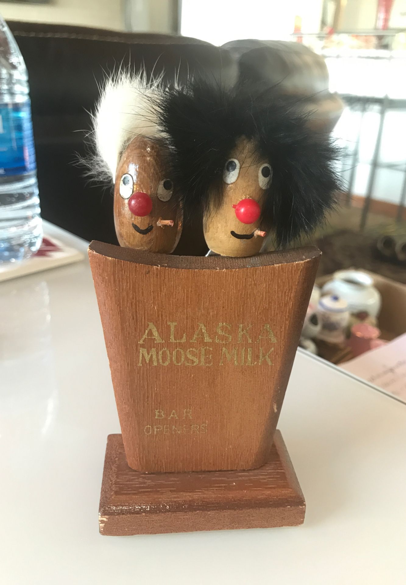 Alaska moose milk collectible bottle openers corkscrew